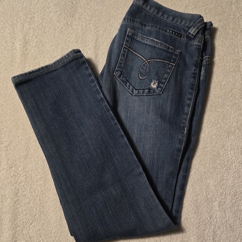 Vintage Roxy distressed jeans Straight Leg